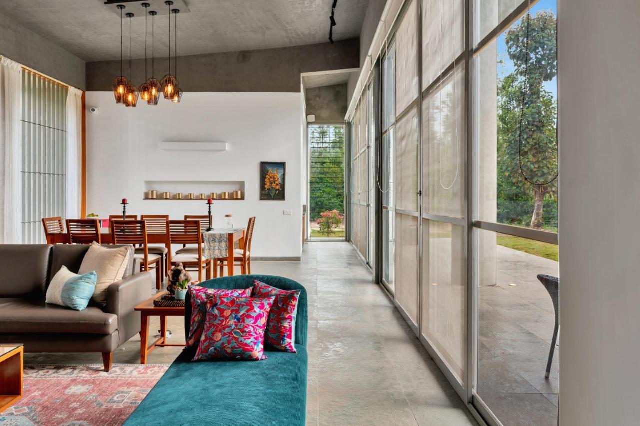 Saffronstays Cafella- A 3-Bdr Elliptical-Roof Villa In Chikmagalur Mudigere エクステリア 写真