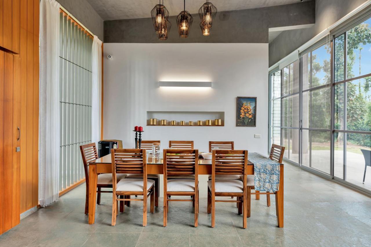Saffronstays Cafella- A 3-Bdr Elliptical-Roof Villa In Chikmagalur Mudigere エクステリア 写真